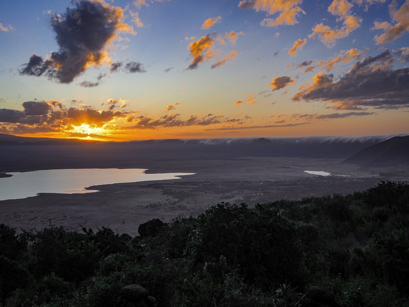 Ngorongoro crater view